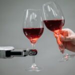 Ai Innovations - A Robot Holding a Wine